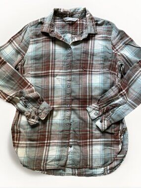 Woolrich Pemberton Women’s Flannel Shirt, Sz S Outdoors Camp Hike, Size Small